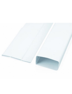 Tubo PVC Rectangular Plegable 75x150x1000mm 0801/1 B