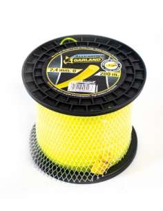 Bobina Hilo Nylon Desbrozadora 2´4mm 200m GARLAND