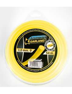 Carrete Hilo Nylon Desbrazadora 3mm 54m GARLAND