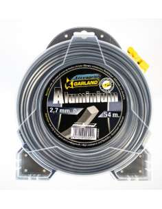 Carrete Hilo Nylon Aluminium Desbrozadora 2´7mm 54m GARLAND