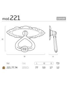 Anilla Cuero Viejo 77mm 221C1 NESU 2