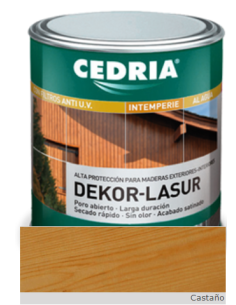 Dekor Lasur Castaño 750ml CEDRIÁ