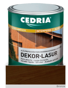 Dekor Lasur Bronze 750ml CEDRIÁ