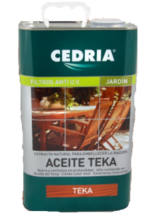 Aceite de Teka color Teka 4L CEDRIÁ