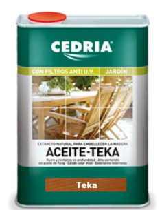 Aceite de Teka Color Teka 750ml CEDRIÁ