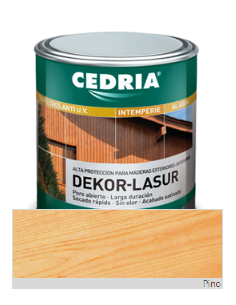 Dekor Lasur Pino 250ml CEDRIÁ