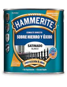 Esmalte Blanco Satinado 2´5L HAMMERITE