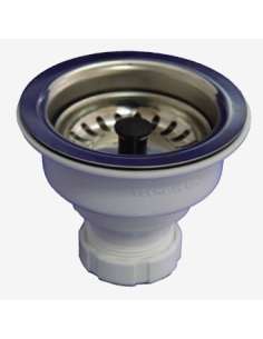 Válvula Cesta Inox 85mm 50346 TECNOAGUA