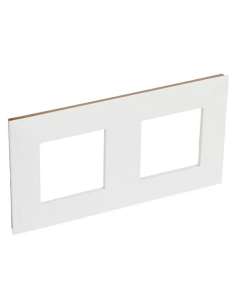 Marco 2 Elementos Blanco Oro Rosa Valena Next 196626 LEGRAND 2