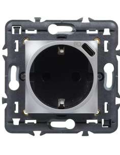 Base Enchufe Schuko C/USB Tipo C Aluminio Valena Next...