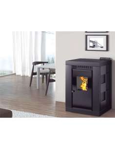 Estufa Pellet BP 102K Negra FM