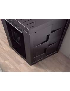 Estufa Pellet BP 102K Negra FM 2