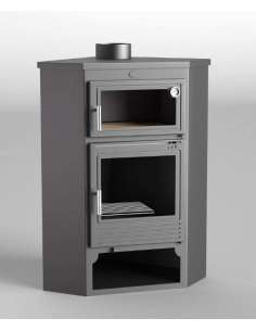 Estufa Leña M 105 H Rincón Horno FM
