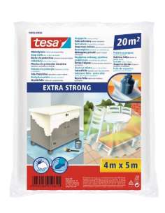 Plástico Cubretodo Extra Fuerte 4x5 TESA TAPE