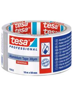 Cinta Aluminio 30 Micras 10m x 50mm TESA TAPE