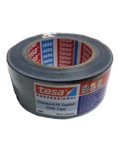 Cinta Americana Negra 25m x 50mm TESA TAPE