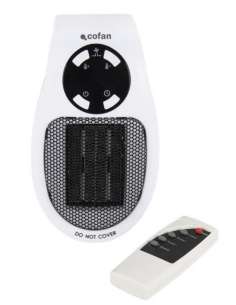 Calefactor Enchufe C/Mando 500W COFAN
