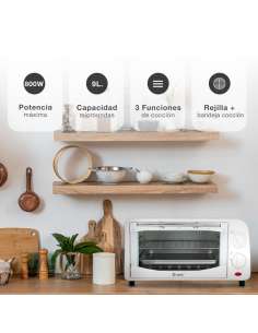 Horno Eléctrico Tostador ESSENZA 9L GSC 2