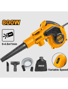 Soplador Aspirador 800W AB8008 INGCO