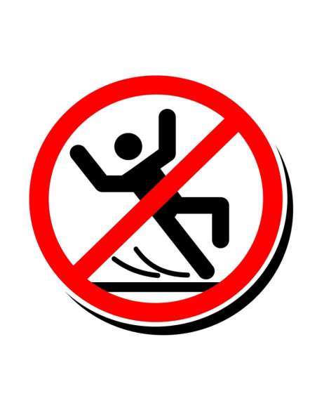 Cinta Antideslizante Adhesiva Roja/Blanca 50mmx10m CARB1050 TARGET