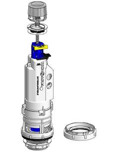 Descargador Universal Pulsador T-281 50773 TECNOAGUA 2